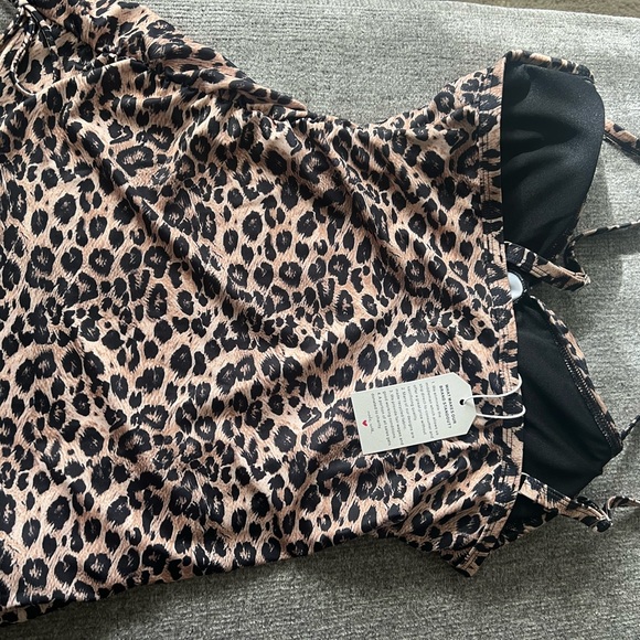 Leopard new tankini top - Picture 2 of 7